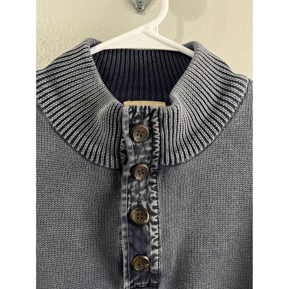 RedHead Brand Company Mens Sweater Denim Wash Size Medium - Picture 7 of 10
